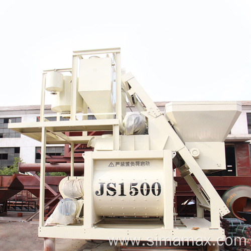 JS1500 large capacity ready concrete mixer on sale